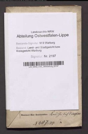 Erblasser: Scholle, Maria Anna, geb. Rehrmann: