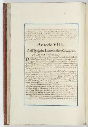 Articolo VIII. Dell'erùche lattate e loro congeneri