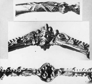 Goldener Armring aus einem Fürstengrab