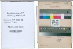 Entnazifizierung Hermann Noefer , geb. 29.01.1899 (Polizeibeamter)
