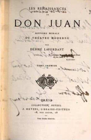 Les renaissances de Don Juan : Histoire morale du théâtre moderne, 1