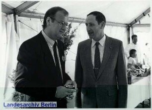 Berlin-Kulturstadt Europas '88; Europäische Sommeruniversität Berlin; Eröffnung; Jagdschloß Glienicke (Zehlendorf)