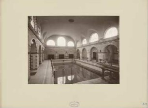 Kadettenanstalt der Garnison, Naumburg/Saale: Innenansicht Schwimmhalle