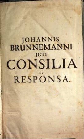 Consilia sive responsa academica