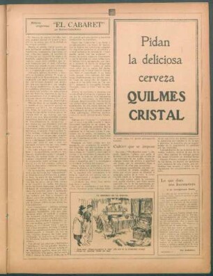"El cabaret" : Motivos aragoneses