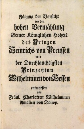 Gesammlete Frauenzimmer Gedichte, 2