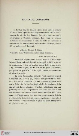 Atti della Commissione