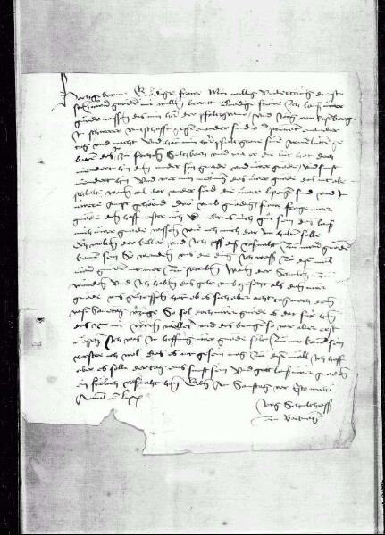 Briefwechsel der Gräfin. Darunter: Graf Ludwig 1449; Erzherzogin Mechthild 1468-79; Gräfin Barbara 1478; mit Baden 1461, 1472; Burgund 1454, 1462; Frankreich 1461; Herzog von Mailand 1473; Pfalz-Bayern 1455-78; Fürstin Jolante von Piemont 1475, 1460; Haus Savoyen 1453-74; Kloster Binsdorf 1470, 1471; Peter von Hagenbach, undat.; Schultheiß von Luzern Heinrich von Humwil 1469-72; Francois Malet 1456-65; Amtmann zu Möckmühl 1456-62; Schultheiß zu Backnang 1468-78; Dr. Heinrich Steinhöwel 1474; Graf Johann von Werdenberg 1467; Propst Ulrich Wirtemberger zu Stuttgart 1473; Komthur zu Ysenheim 1456, 1458.