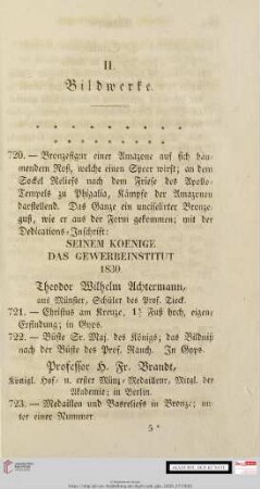 II. Bildwerke