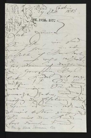 Brief an Emma Brandes : 24.07.1885
