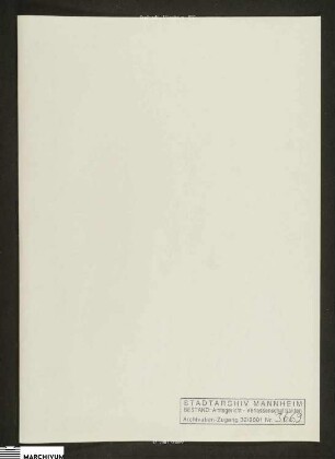 Vermögen des Nicolaus Pfeifer [Pfeiffer] und seiner verstorbenen Ehefrau Magdalena, geb. Böggero