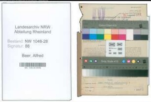 Entnazifizierung Alfred Beer , geb. 24.10.1901 (Fernmelder)