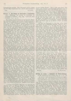 316-317 [Rezension] Beiträge zur Landes- u. Volkeskunde von Elsass-Lothringen. 18. Hft