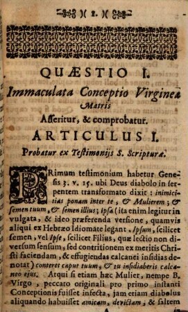 Virgineae Matris Conceptio Absque Originali Macula Praeservantis Filii Meritis Compensata