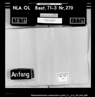 Von Vermessung und Ansetzung der neuen Placken, Moore und Häuser im Amt Neuenburg