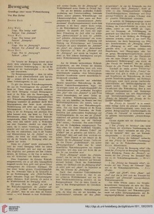 Bewegung : Grundlage einer neuen Weltanschauung, [2]