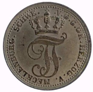 Münze, 1/48 Taler (Schilling), 1848