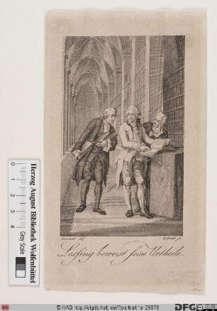 Bildnis Gotthold Ephraim Lessing