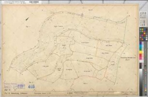 Meschede, Stadt (Meschede), Meschede, Land (Meschede), Remblinghausen (Meschede), Reiste (Eslohe), Enkhausen (Meschede), Calle (Meschede), Flurbereinigung Hennetal, Bl.10 Zuteilungskarte Enkhausen Flur 6