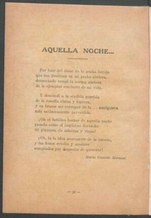 Aquella noche...