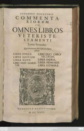 2: Quo continentur libri historici reliqui