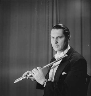 Porträt Flötist Immanuel Lucchesi