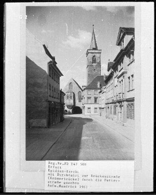 Sankt Ägidien auf der Krämerbrücke