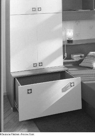Flachstrecke mit integriertem Doppelbett