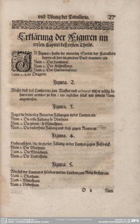 Erklärung der Figuren im ersten Capitel deß ersten Theils.
