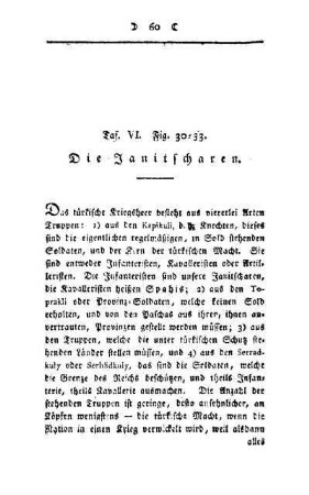 ¬Die¬ Janitscharen : Taf. VI, Fig. 30 - 33