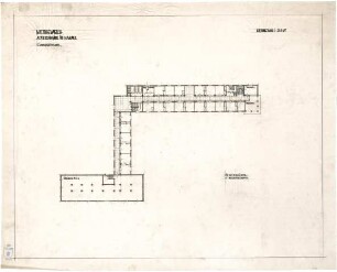 Bestelmeyer, German; Kassel; Altersheim - 2. Obergeschoss (Grundriss)