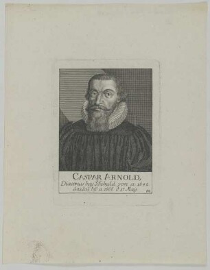 Bildnis des Caspar Arnold