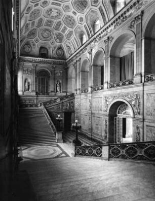 Neapel. Palazzo Reale. Treppenhaus (1858; G. Genovese)