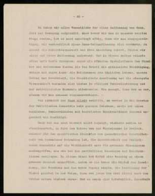 [Praktische Bewährung der alten Raum-Zeitauffassung]