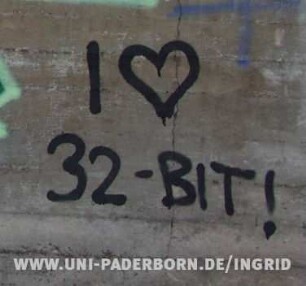 I {HERZ} 32-Bit!
