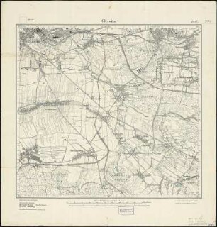 Meßtischblatt 3352 : Gleiwitz, 1926 : Gleiwitz. - Aufn. 1882, Nachtr. 1926. - 1:25000. - [Berlin]: Reichsamt für Landesaufnahme, 1926. - 1 Kt.