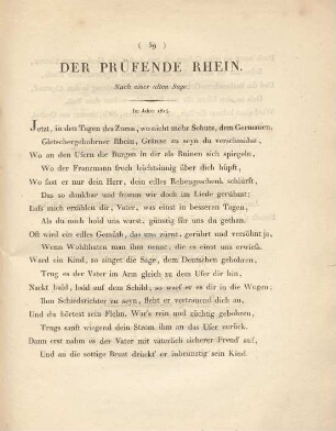 Der Prüfende Rhein