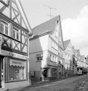 Fachwerkwohnhaus; Büdingen, Obergasse 10