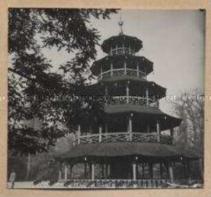 München, Englischer Garten, Chinesischer Turm