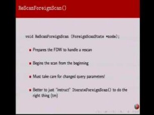 Writing a foreign data wrapper