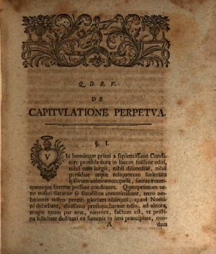 Gerlaci Adolphi L. B. De Munchhausen ... Meditationes Iuris Publici De Capitulatione Perpetua : Accedit Capitulatio Augustissimi Imperatoris Francisci I. Cum Capitulatione Caroli VI Et VII Gl. M. Concinnata ; Cum Indice Necessario