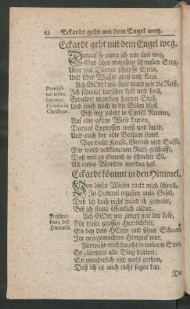 Eckardt kömmt in den Himmel