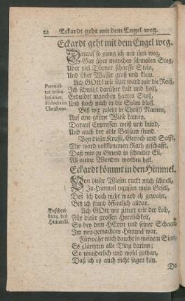 Eckardt kömmt in den Himmel