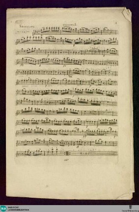 Sestetto a Due Violini Due Viole Violoncello e Basso