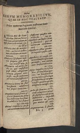 Index rerum memorabilium