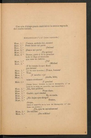 [Sustitución de la escena segunda del cuadro tercero]