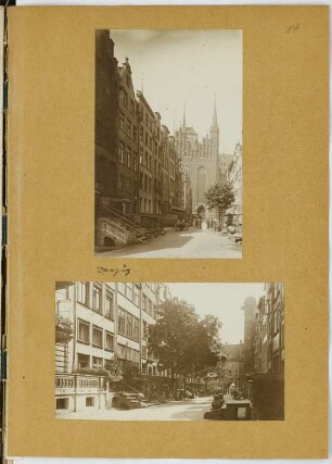 Danzig: Ansichten (aus: Skizzen- und Fotoalbum 20)