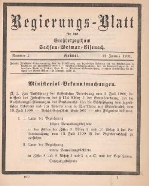 3. Ministerial-Bekanntmachung, betreffend die Beschäftigung von jugendlichen Arbeitern und von Arbeiterinnen in Werkstätten mit Motorbetrieb