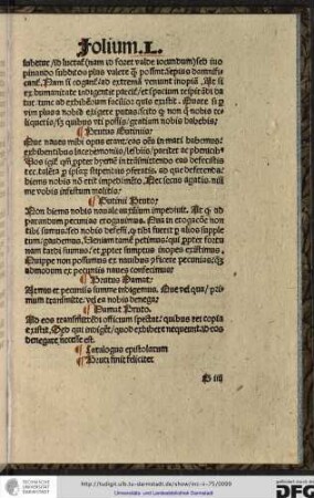 Catalogus epistolarum Bruti finit feliciter.
