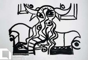 Der Stier auf dem Sofa